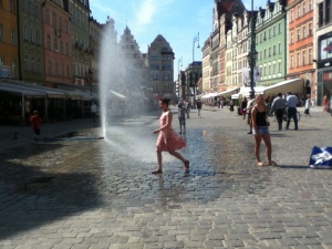 On the Rynek, courtesy of iPod Touch.