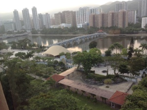 The view from my window in Hong King.